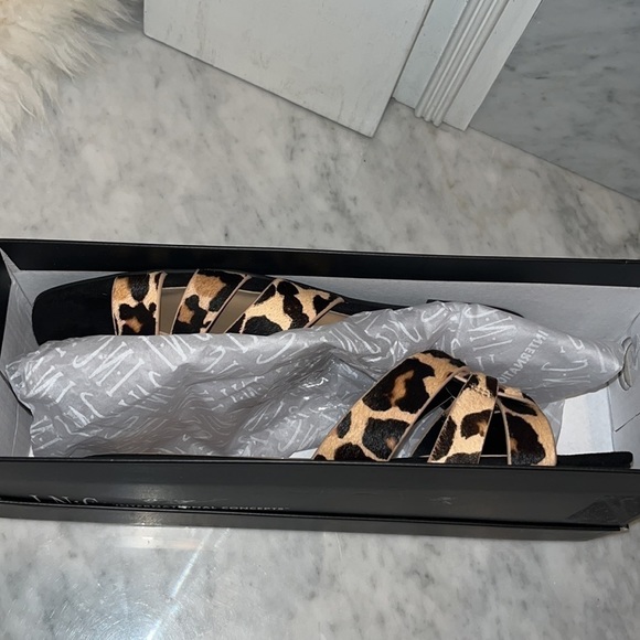 New! INC International Concepts Gargi Knotted-Strap Slide Sandals Leopard - Picture 9 of 9